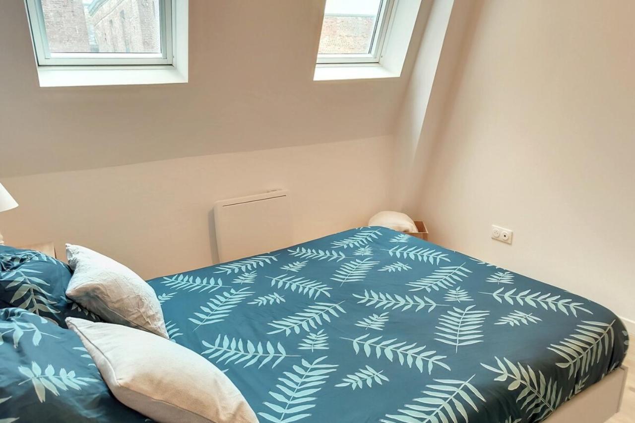 Апартаменты Grand Appart Duplex 6 Pers Gare Wifi Сен-Кантен Экстерьер фото